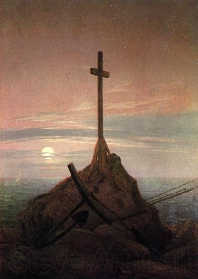 Caspar David Friedrich Cross Beside The Baltic Germany oil painting art